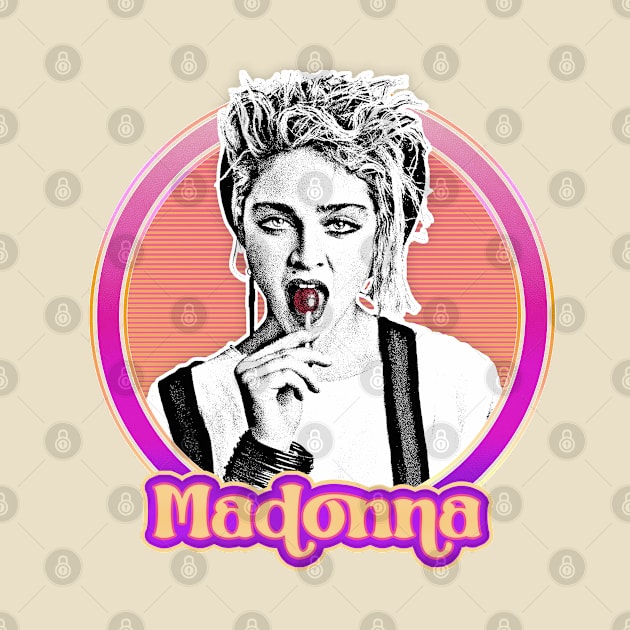 Madonna // Original 80s Vintage Style Design by DankFutura