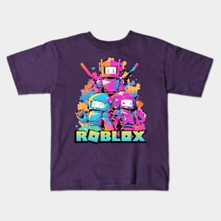 Roblox Characters Kids Printed T-shirt Various Sizes Available -   Denmark