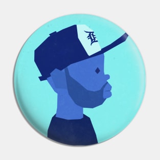 J DILLA Pin