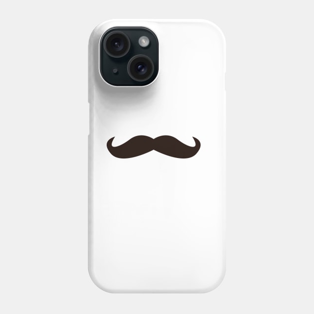 Posh Moustache Phone Case by nickemporium1