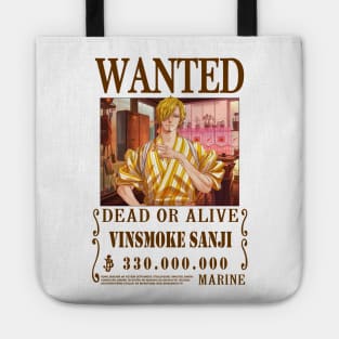 Vinsmoke Sanji One Piece Wanted Tote