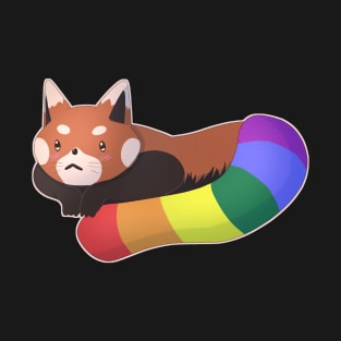 Gay Pride Red Panda T-Shirt