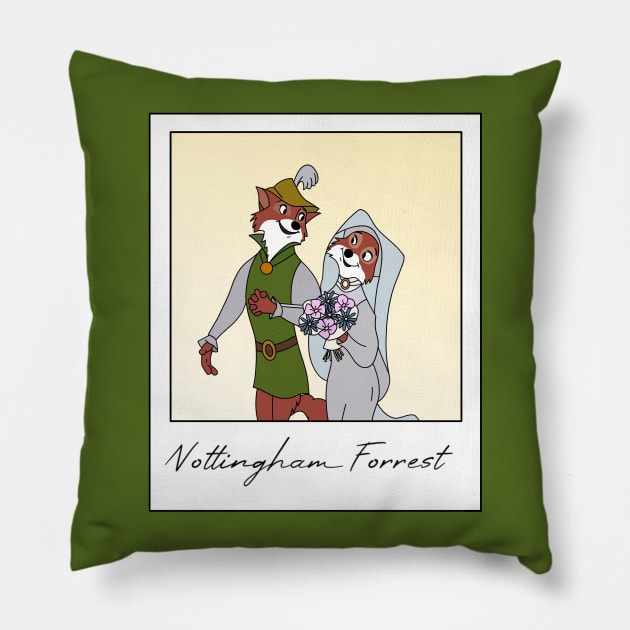 Robin & Marian Pillow by Master Of None 