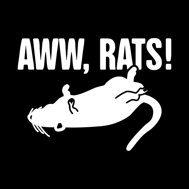 Aww, Rats | Cute Funny Rat Gift by MeatMan