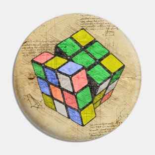 Rubik cube Pin