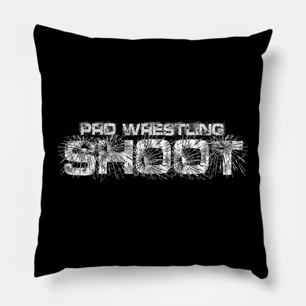 Shot glass Pillow by The Pro Wrestling Shoot 