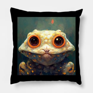 Cute Toad looking for love Pillow