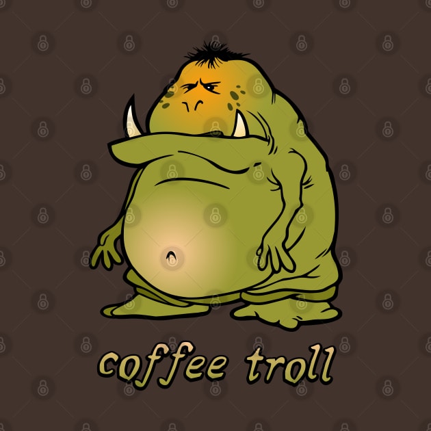 Coffee Troll by SnarkCentral