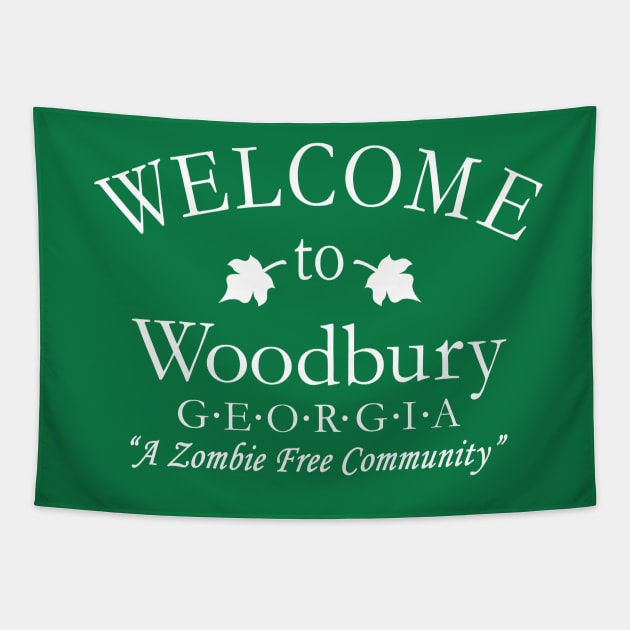 Welcome to Woodbury Tapestry by klance