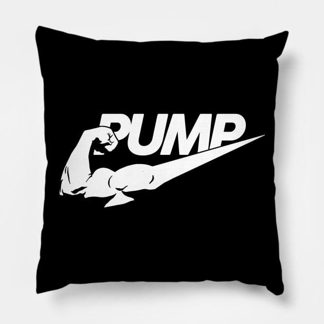PUMP Pillow by ShootTheMessenger