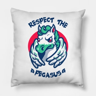 Respect the Pegasus Pillow