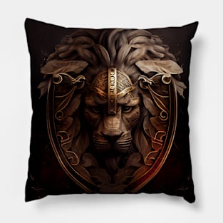 Emblem of the Lion Pillow