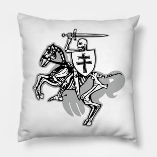 The Knight. The chase. Pillow