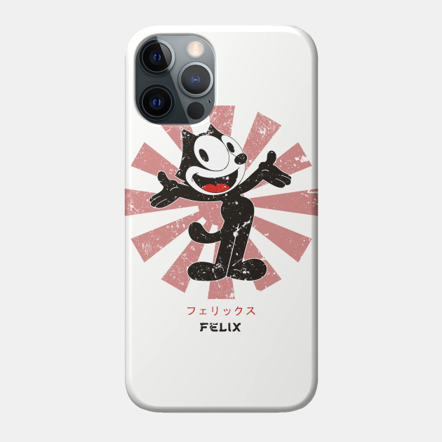 Felix The Cat Retro Japanese - Felix The Cat - Phone Case