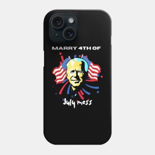 4th of jully shirt biden Phone Case