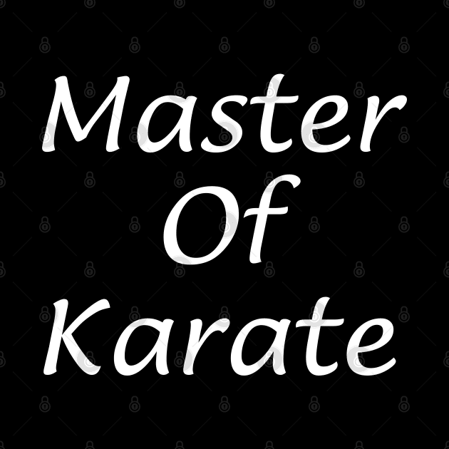 Master of Karate by Spatski