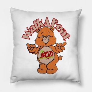 Walk a beat bear Pillow