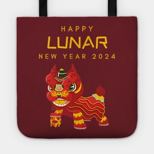 Lunar New Year 2024 The Year Of Dragon 2024 Men Women Kids Tote