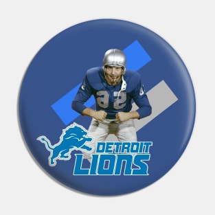 detroit lions vintage Pin