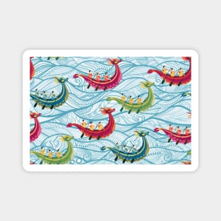 Dragon Festival - Boat race Magnet