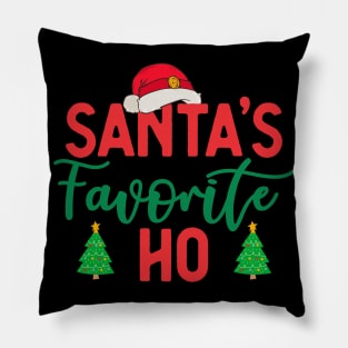 Santa's Favorite Ho Pillow