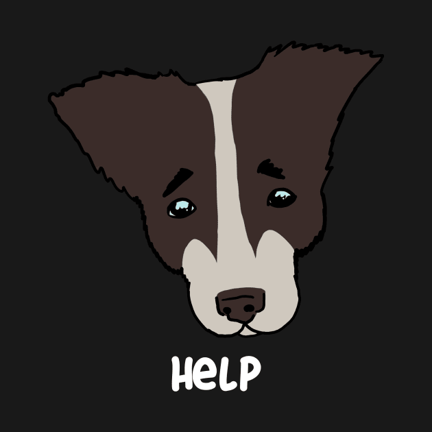 help. sad dog by Karl_The_Faun