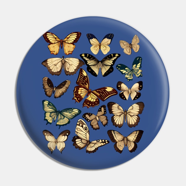 Vintage Butterflies 6.0 Pin by CreativeDesignsx