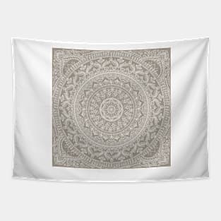 Mandala - Taupe Tapestry