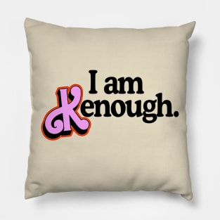 I Am Kenough Retro Line Pillow