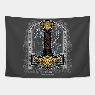 Thor Odinson, God of Thunder (Full Color) Tapestry