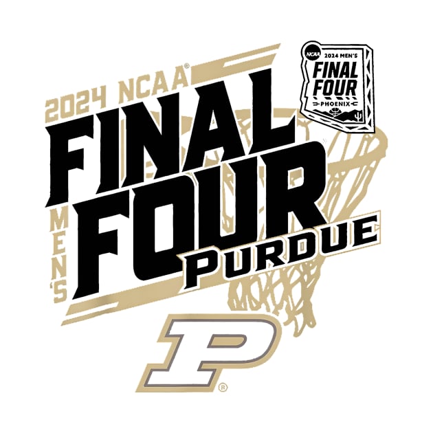 Purdue Boilermakers Final Four 2024 by YASSIN DESIGNER