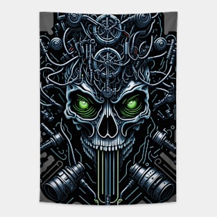 Cyborg Heads S03 D23 Tapestry