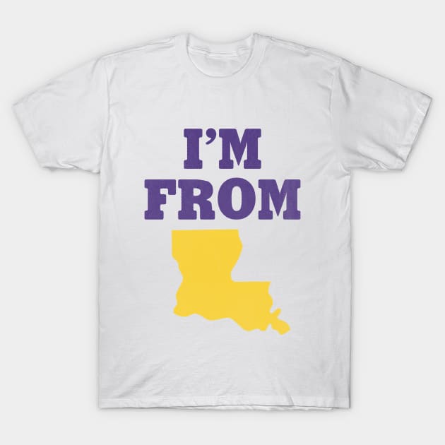 Louisiana T Shirt Unisex Adult State Design Louisiana T 