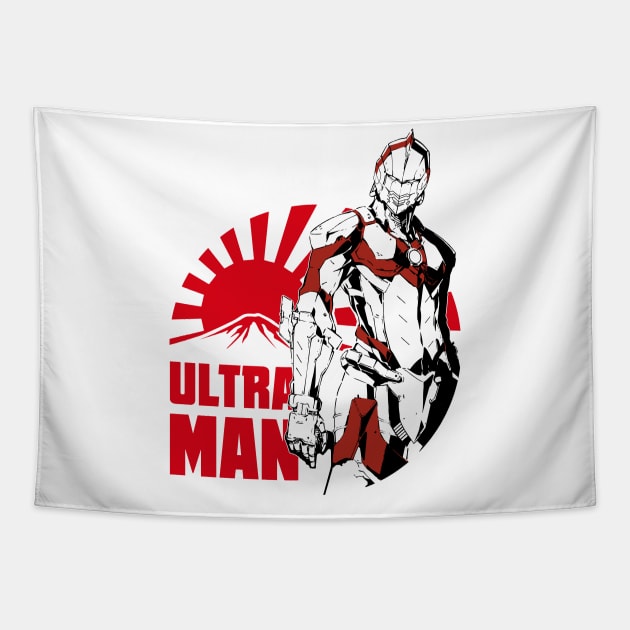 Ultraman Tapestry by paisdelasmaquinas