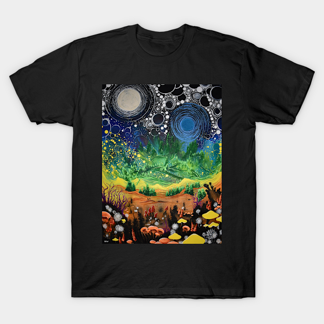 Particle Perpetuation - Mushrooms - T-Shirt