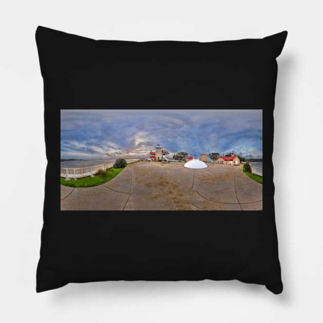 East Brother Island Pillow by randymir
