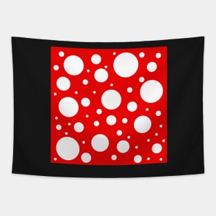 kusama yayoi inspired pattern Tapestry