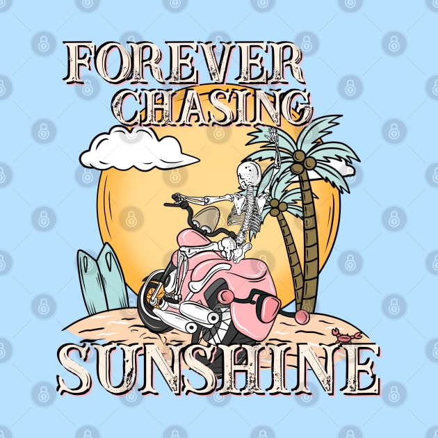 Forever Chasing Sunshine Skeleton by FlawlessSeams