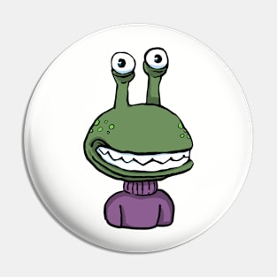 sweater alien Pin