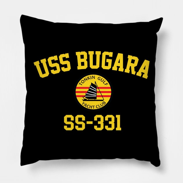 USS Bugara SS-331 Pillow by Tonkin Gulf Yacht Club