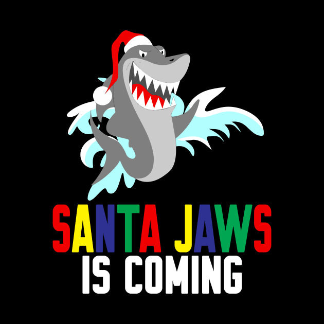 Santa jaws is coming by Work Memes