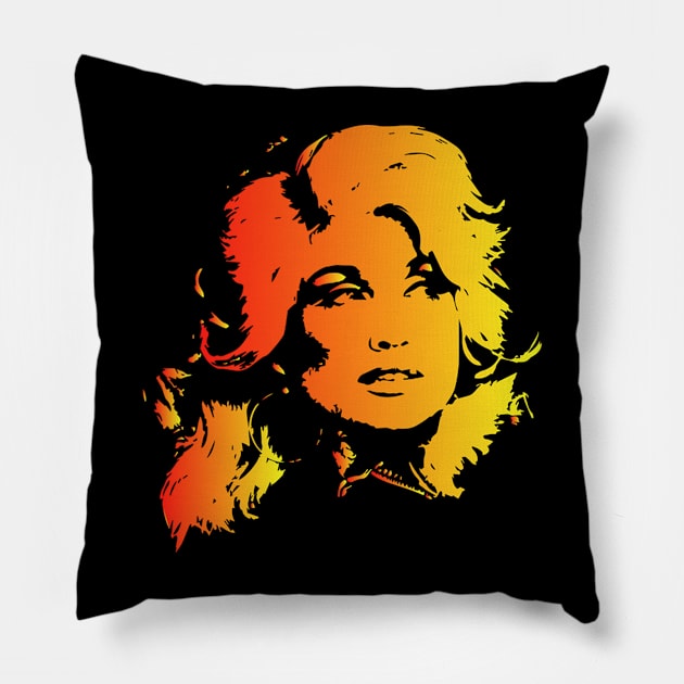 Dolly-Parton Pillow by Mum and dogs