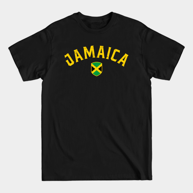 Discover Jamaica - Jamaican Flag Design - Jamaica - T-Shirt