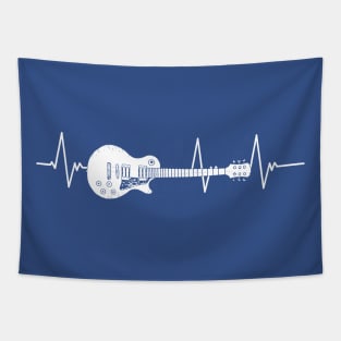 Guitar Hearbeat Tapestry