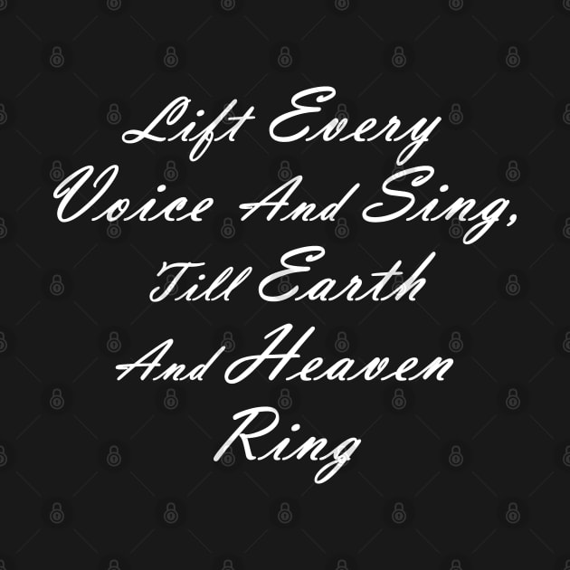 Lift Every Voice And Sing, Till Earth And Heaven Ring by SubtleSplit