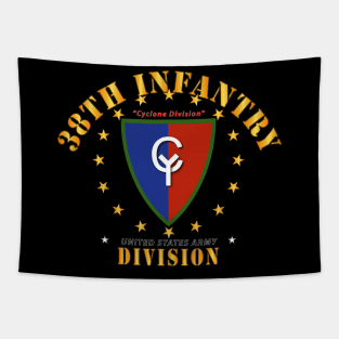 38th Infantry Division -Cyclone Div V1 Tapestry