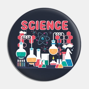 Science Magic Pin