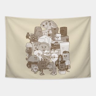 The Apple and Onion Gang Tapestry