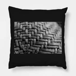 Satisfying Black and White Pattern Pillow