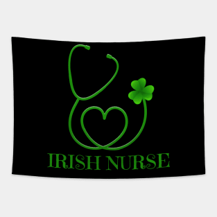 Irish Nurse St. Patrick_s Day Tapestry